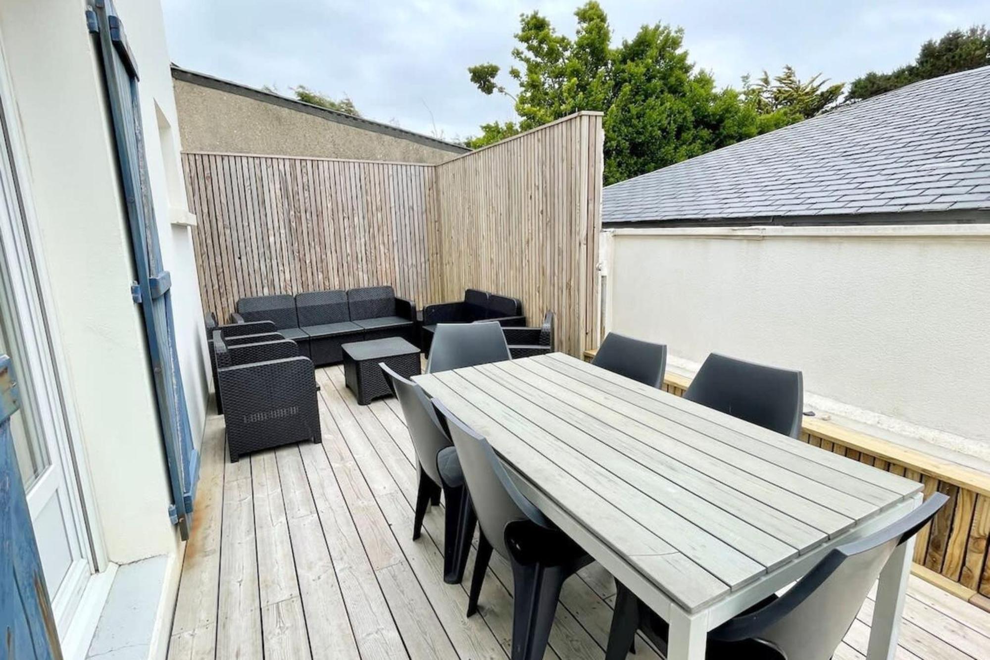 Maison De Pecheur Cocooning 150M Du Port Ploemeur Eksteriør bilde