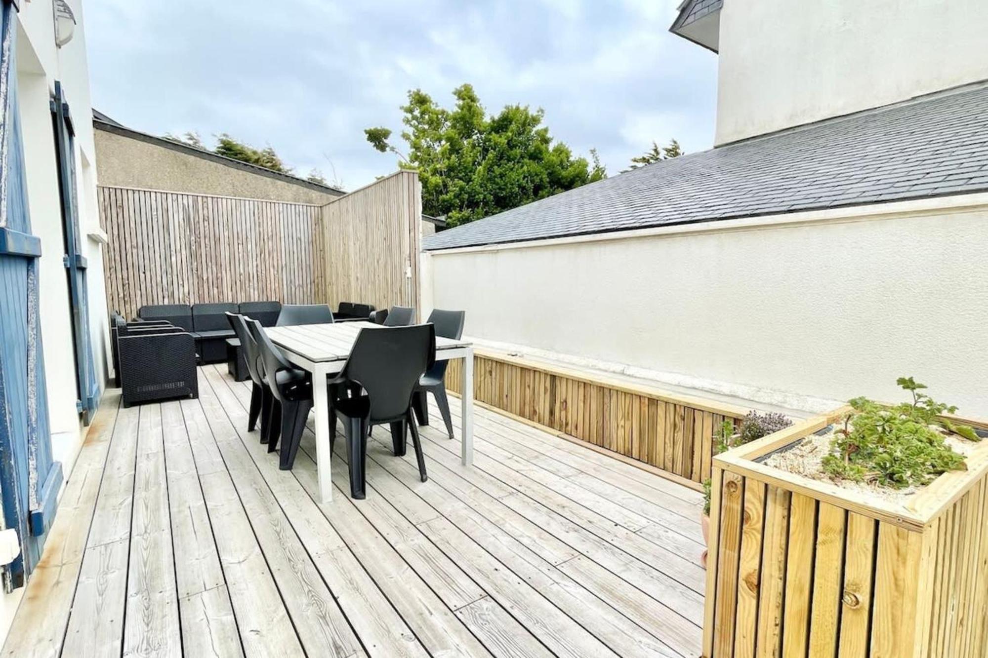 Maison De Pecheur Cocooning 150M Du Port Ploemeur Eksteriør bilde